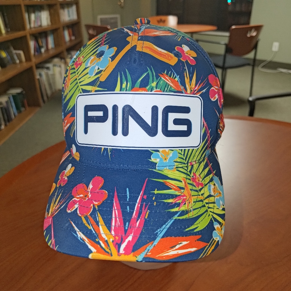 PING Clubs of Paradise Tour Snapback Golf Hat Cap